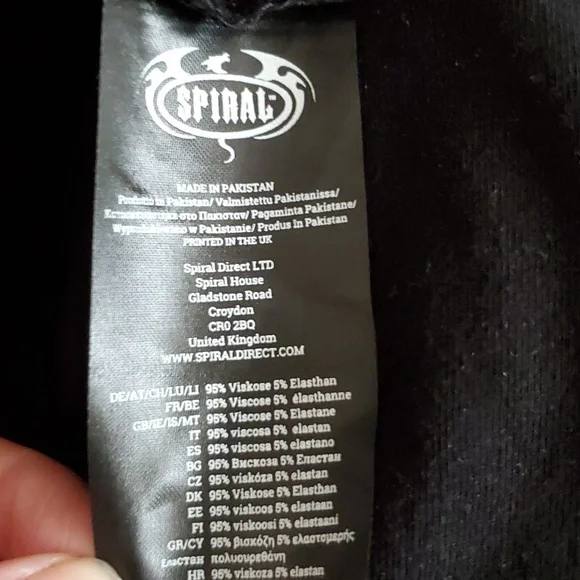 *NWT* Spiral Direct's Raven Heart Hooded Dress - Picture 12 of 16